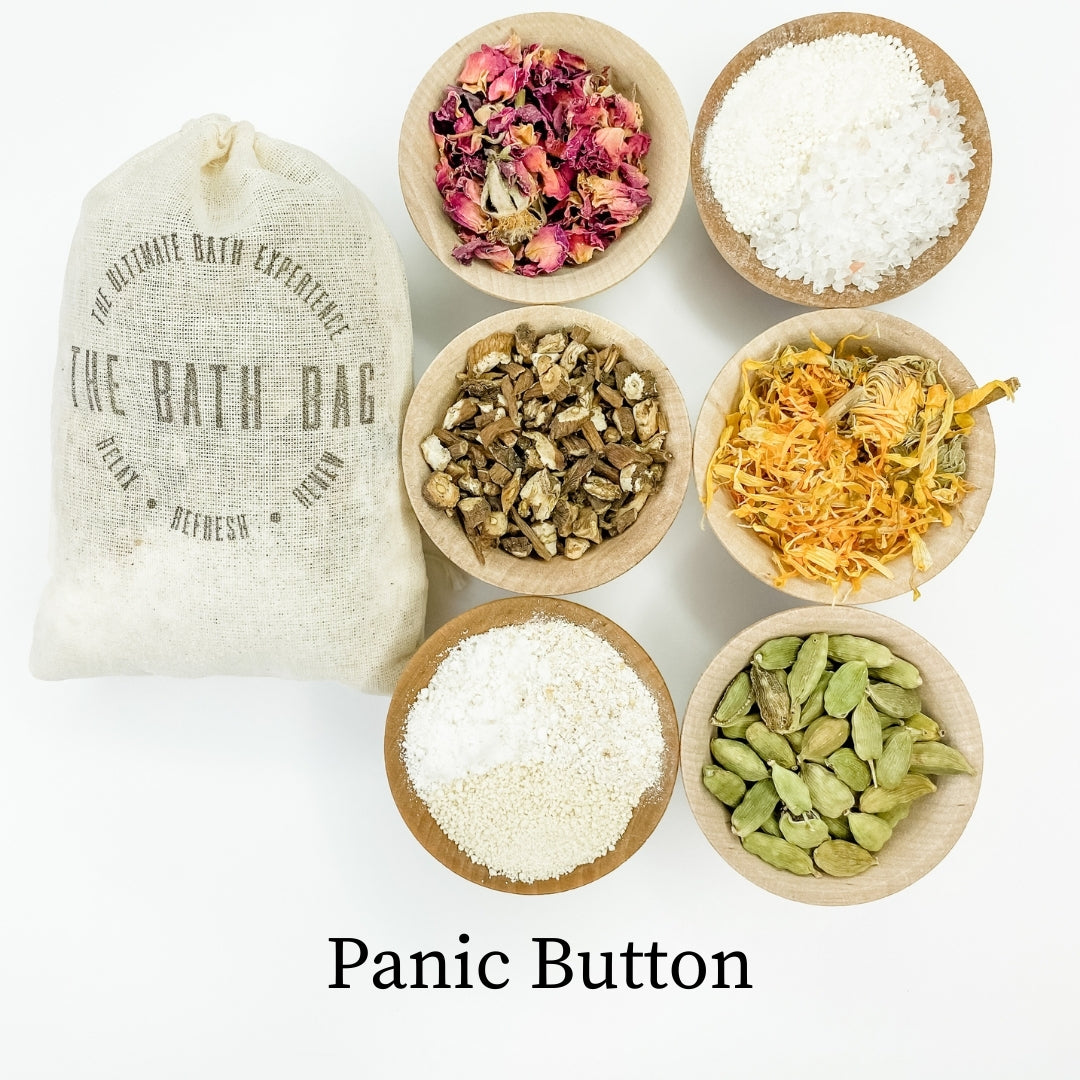 Panic Button Bath Bag